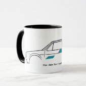 Tasse | Becher | Youngtimer | RetroCar | 90er マグカップ (正面左)