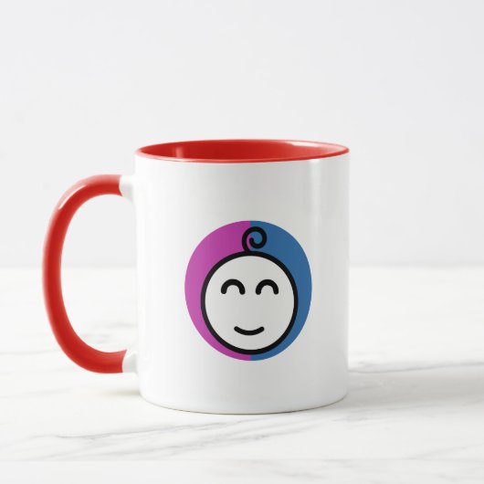 Tasse bi-color マグカップ (左)