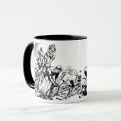 Tasse "Bicycle Racing" マグカップ (正面左)