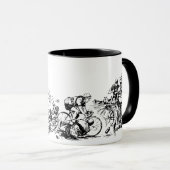 Tasse "Bicycle Racing" マグカップ (正面右)