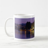 Tasse Biggesee in Olpe bei Nacht コーヒーマグカップ (左)