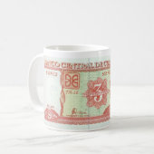 Tasse billet de Cuba コーヒーマグカップ (正面左)