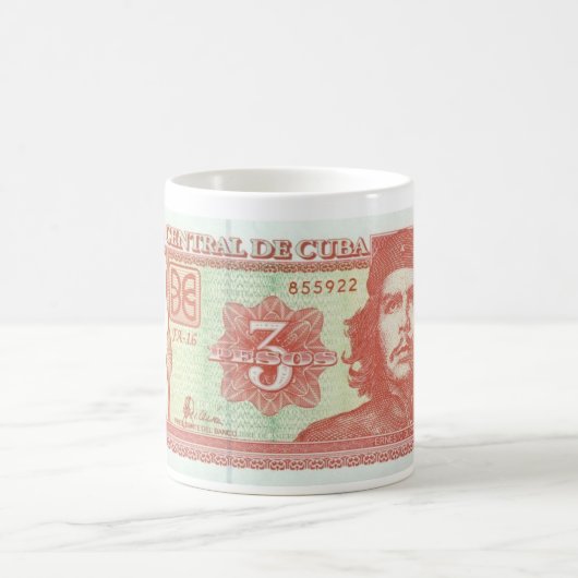 Tasse billet de Cuba コーヒーマグカップ (中央)