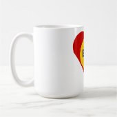 Tasse blanche classique AMOUR GOLF コーヒーマグカップ (左)