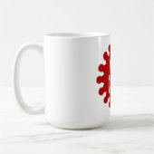 Tasse blanche classique BYE CORONA コーヒーマグカップ (左)