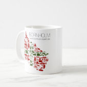 Tasse "Bornholm Logo" (Rechtshänder) コーヒーマグカップ (正面左)