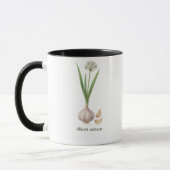Tasse botanique Allium sativum マグカップ (左)