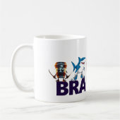 Tasse Brainrot コーヒーマグカップ (左)