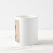 Tasse Café en Grains & Feuilles Vertes コーヒーマグカップ (中央)