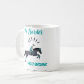 Tasse cavalier  コーヒーマグカップ (正面左)