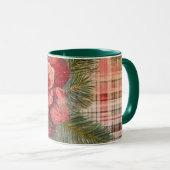 Tasse Christmas Collage Junk Journal Var05 マグカップ (正面右)