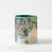 Tasse Christmas Collage Junk Journal Var10 マグカップ (中央)