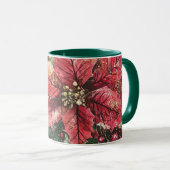 Tasse Christmas Collage Junk Journal Var12 マグカップ (正面右)