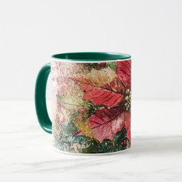 Tasse Christmas Collage Junk Journal Var12 マグカップ