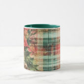 Tasse Christmas Collage Junk Journal Var13 マグカップ (中央)