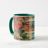 Tasse Christmas Collage Junk Journal Var13 マグカップ (正面左)