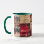 Tasse Christmas Collage Junk Journal Var19 マグカップ (左)