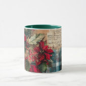 Tasse Christmas Collage Junk Journal Var21 マグカップ (中央)
