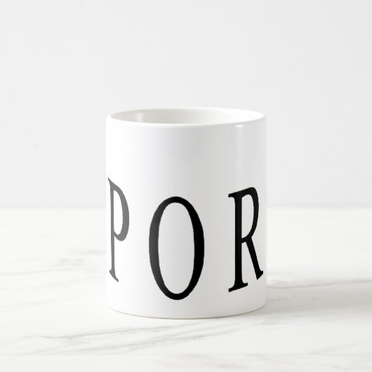 Tasse classique blanche DESIGN SPORT  コーヒーマグカップ (中央)