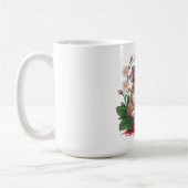 Tasse Cochon d'Inde Espiègle au Jardin de Fraise コーヒーマグカップ (左)