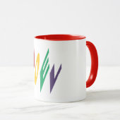 Tasse Combo Mug rouge Design NOEL マグカップ (正面右)