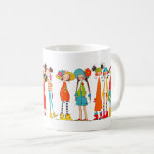 Tasse copines コーヒーマグカップ (正面右)