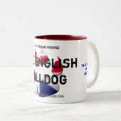 Tasse (cup) Old English Bulldog ツートーンマグカップ (正面右)