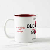 Tasse (cup) Old English Bulldog ツートーンマグカップ (左)