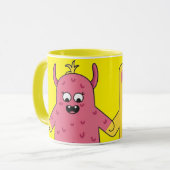 Tasse de Café avec Personnages de Dessins Animés マグカップ (正面左)