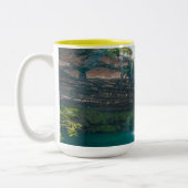 Tasse de Café Inspirée par la Beauté de nature" ツートーンマグカップ (左)