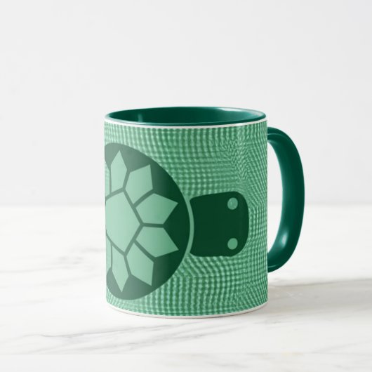 Tasse de café,tortue マグカップ (正面右)
