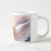 Tasse de Noël Aquarelle : Ange Céleste  ジャンボコーヒーマグカップ (右)
