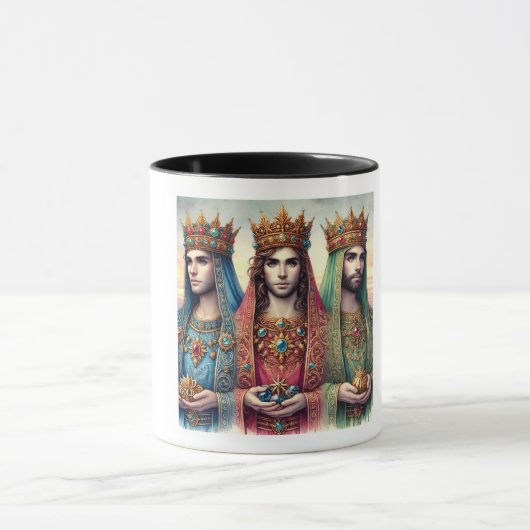 Tasse de Noël: "Les Trois Rois Mages" マグカップ (中央)