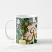 Tasse de Noël "You're Invited" コーヒーマグカップ (左)