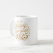 tasse de nouvel an 2025 コーヒーマグカップ (正面左)