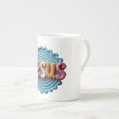 Tasse de Voyage Jésus 01 ボーンチャイナマグカップ (正面右)