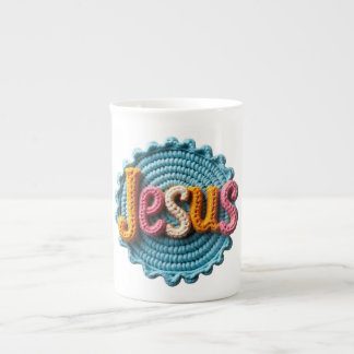 Tasse de Voyage Jésus 01 ボーンチャイナマグカップ