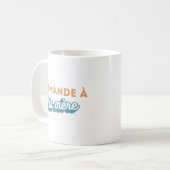 Tasse "Demande à ta mère" コーヒーマグカップ (正面左)