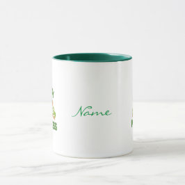 Tasse der irischen Prinzessin personalisierter Nam マグカップ