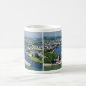 Tasse deutsches Eck in Koblenz コーヒーマグカップ (中央)