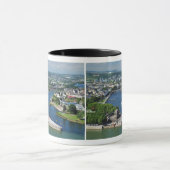 Tasse deutsches Eck in Koblenz マグカップ (中央)