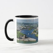 Tasse deutsches Eck in Koblenz マグカップ (左)