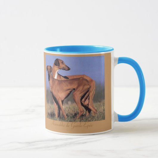 TASSE Deux Azawakhs マグカップ (右)