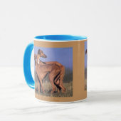 TASSE Deux Azawakhs マグカップ (正面左)