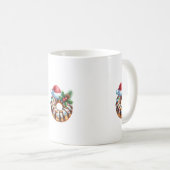 tasse donut de noel コーヒーマグカップ (正面右)