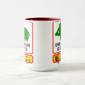 Tasse - double Province de Luxembourg マグカップ (中央)