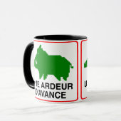Tasse - double UNE ARDEUR D'AVANCE マグカップ (正面左)