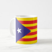 Tasse Drapeau Catalan "Serenya" コーヒーマグカップ (正面左)