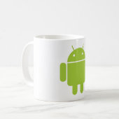 Tasse Droid (Android) コーヒーマグカップ (正面左)