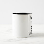 Tasse "Ei feel good" ツートーンマグカップ (中央)